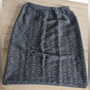 Poof Excellence grey stretch skirt